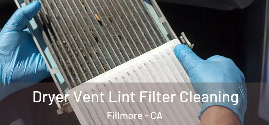  Dryer Vent Lint Filter Cleaning Fillmore - CA